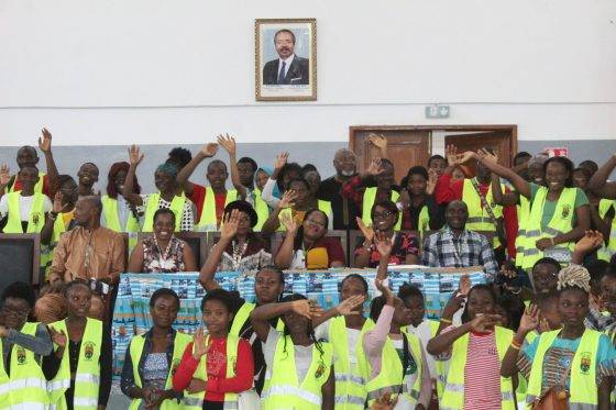 CEREMONIE DE CLOTURE DES STAGES DE VACANCES A DOUALA 5ème